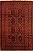 Baluch Red Hand Knotted 65 X 97  Area Rug 253-28112 Thumb 0