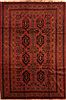 Baluch Red Hand Knotted 65 X 97 Area Rug 253-28112 Thumb 0