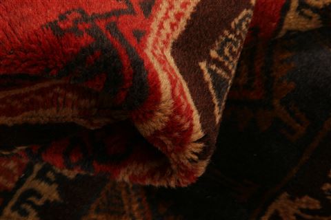 Baluch Red Hand Knotted 50 X 94 Area Rug 100-28114 Image 1