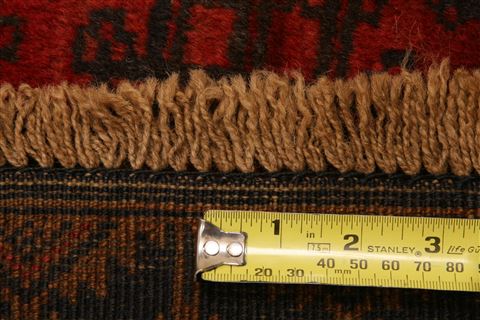 Baluch Red Hand Knotted 50 X 94 Area Rug 100-28114 Image 5