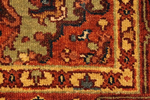 Serapi Brown Hand Knotted 40 X 61 Area Rug 250-28115 Image 10