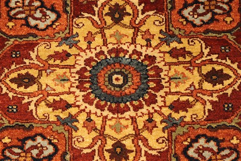 Serapi Brown Hand Knotted 40 X 61 Area Rug 250-28115 Image 6