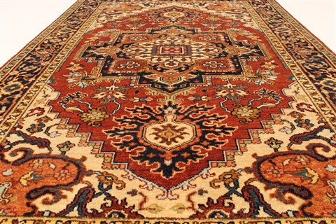 Serapi Brown Hand Knotted 40 X 511 Area Rug 250-28116 Image 4