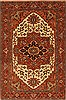 Serapi Beige Hand Knotted 40 X 61  Area Rug 250-28118 Thumb 0