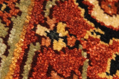 Serapi Beige Hand Knotted 311 X 63 Area Rug 250-28120 Image 1