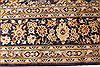 Kashan Beige Hand Knotted 98 X 134  Area Rug 100-28123 Thumb 6