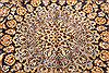 Kashan Beige Hand Knotted 98 X 134  Area Rug 100-28123 Thumb 7