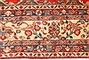 Hamedan Beige Hand Knotted 97 X 133 Area Rug 100-28124 Thumb 5