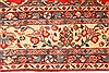 Hamedan Beige Hand Knotted 97 X 133  Area Rug 100-28124 Thumb 5