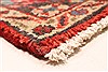 Hamedan Beige Hand Knotted 97 X 133 Area Rug 100-28124 Thumb 8