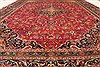 Kashmar Red Hand Knotted 96 X 130  Area Rug 100-28125 Thumb 7