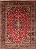 Kashmar Red Hand Knotted 96 X 130  Area Rug 100-28125 Thumb 0