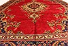 Tabriz Red Hand Knotted 93 X 125 Area Rug 100-28126 Thumb 8
