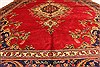 Tabriz Red Hand Knotted 93 X 125  Area Rug 100-28126 Thumb 8