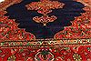 Tabriz Blue Hand Knotted 98 X 127  Area Rug 100-28128 Thumb 6