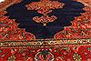 Tabriz Blue Hand Knotted 98 X 127 Area Rug 100-28128 Thumb 6