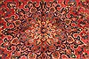 Kashan Red Hand Knotted 99 X 125  Area Rug 100-28129 Thumb 9