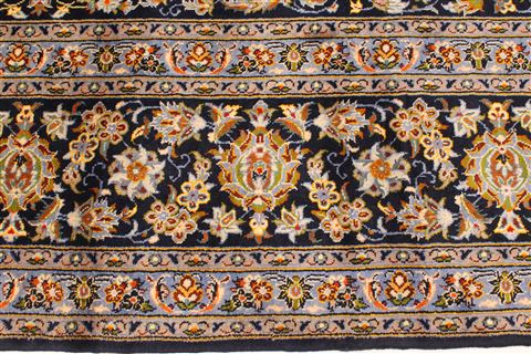 Kashan Beige Hand Knotted 117 X 172 Area Rug 100-28130 Image 11