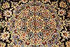 Kashan Beige Hand Knotted 117 X 172  Area Rug 100-28130 Thumb 12