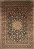 Kashan Beige Hand Knotted 117 X 172  Area Rug 100-28130 Thumb 0