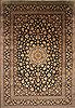 Kashan Beige Hand Knotted 117 X 172 Area Rug 100-28130 Thumb 0