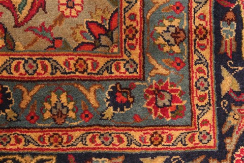 Kashmar Red Hand Knotted 97 X 130 Area Rug 100-28131 Image 12