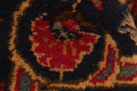 Kashmar Red Hand Knotted 97 X 130 Area Rug 100-28131 Image 1
