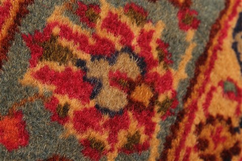 Kashmar Red Hand Knotted 97 X 130 Area Rug 100-28131 Image 2