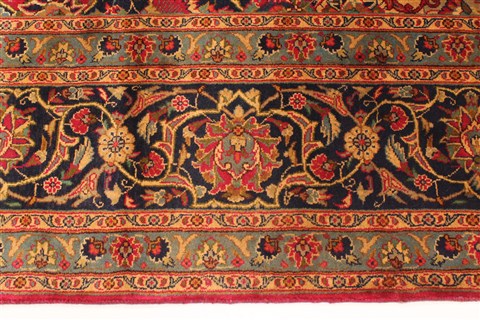 Kashmar Red Hand Knotted 97 X 130 Area Rug 100-28131 Image 7