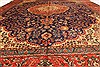 Tabriz Beige Hand Knotted 97 X 128  Area Rug 100-28132 Thumb 10