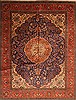 Tabriz Beige Hand Knotted 97 X 128  Area Rug 100-28132 Thumb 0