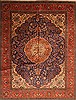 Tabriz Beige Hand Knotted 97 X 128 Area Rug 100-28132 Thumb 0