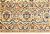 Kashan Blue Hand Knotted 103 X 131  Area Rug 100-28133 Thumb 6