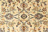 Kashan Blue Hand Knotted 103 X 131  Area Rug 100-28133 Thumb 7