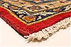 Isfahan Red Hand Knotted 92 X 134  Area Rug 100-28136 Thumb 11