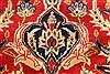 Isfahan Red Hand Knotted 92 X 134  Area Rug 100-28136 Thumb 13