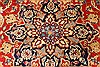 Isfahan Red Hand Knotted 92 X 134  Area Rug 100-28136 Thumb 9