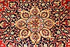 Isfahan Red Hand Knotted 98 X 131  Area Rug 100-28137 Thumb 9