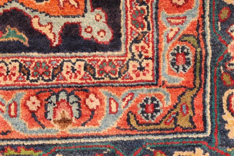 Kashan Red Hand Knotted 97 X 1210 Area Rug 100-28139 Image 4
