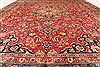 Kashan Red Hand Knotted 97 X 1210 Area Rug 100-28139 Thumb 11
