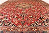 Kashan Red Hand Knotted 97 X 1210  Area Rug 100-28139 Thumb 11