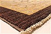 Pishavar Beige Hand Knotted 120 X 176  Area Rug 250-28140 Thumb 9