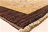 Pishavar Beige Hand Knotted 120 X 176  Area Rug 250-28140 Thumb 9