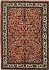 Sarouk Red Hand Knotted 55 X 78  Area Rug 500-28148 Thumb 0