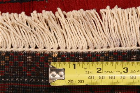 Baluch Red Hand Knotted 30 X 63 Area Rug 253-28151 Image 4