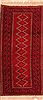 Baluch Red Hand Knotted 31 X 61  Area Rug 253-28152 Thumb 0