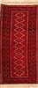 Baluch Red Hand Knotted 31 X 61 Area Rug 253-28152 Thumb 0