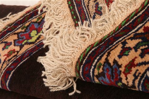 Baluch Brown Hand Knotted 39 X 54 Area Rug 100-28153 Image 5