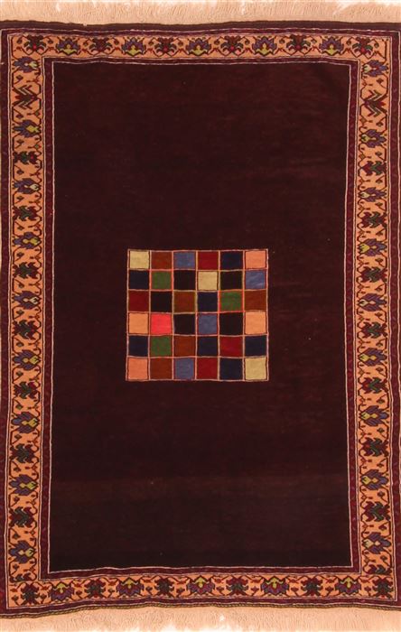 Baluch Brown Hand Knotted 39 X 54 Area Rug 100-28153 Image 0