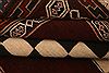 Baluch Brown Square Hand Knotted 43 X 43 Area Rug 100-28154 Thumb 2